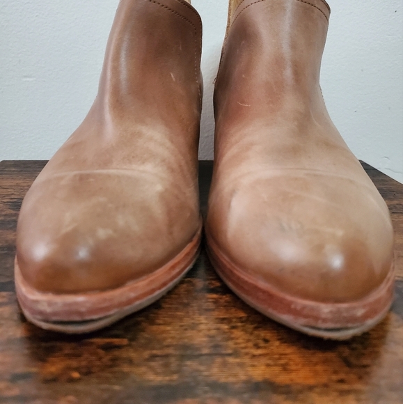 Nisola Mia Everyday Leather Ankle Booties Size 9 - Picture 10 of 15